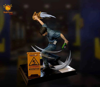 Attack on Titan Model Power Studio Levi Ackerman Cleaner Ver. Resin Statue