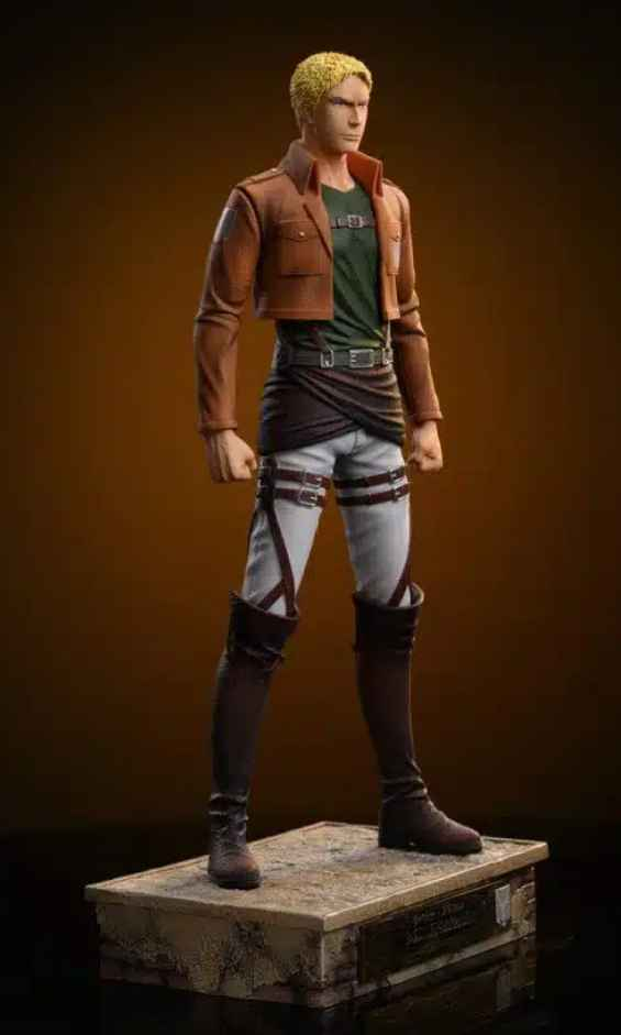 Attack on Titan Titan Studio Bertholdt Hoover & Reiner Braun Resin Statue - Santoryu Resins Collectors