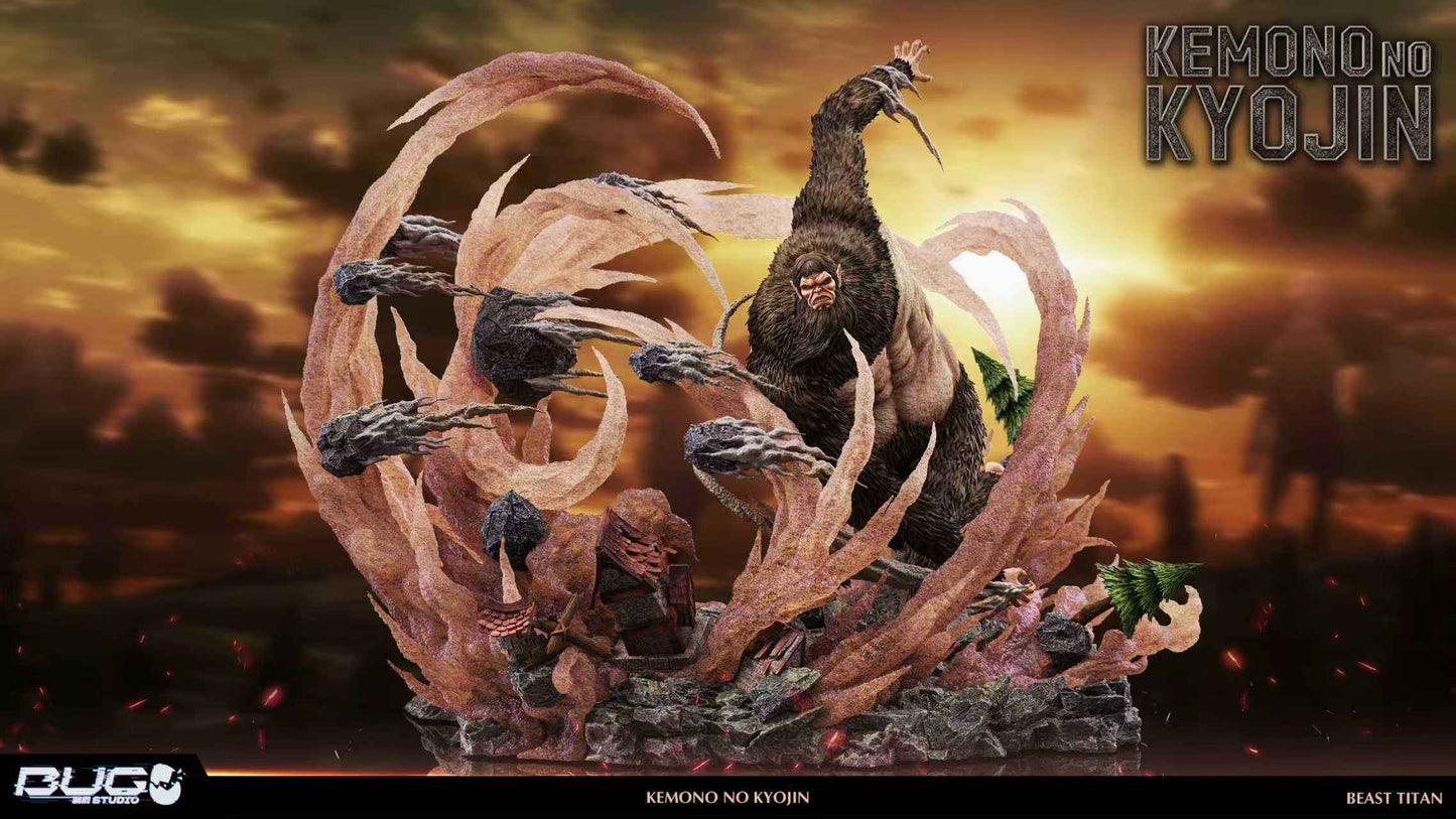 Attack on Titan BUG Studio Beast Titan Zeke Jaeger Resin Statue
