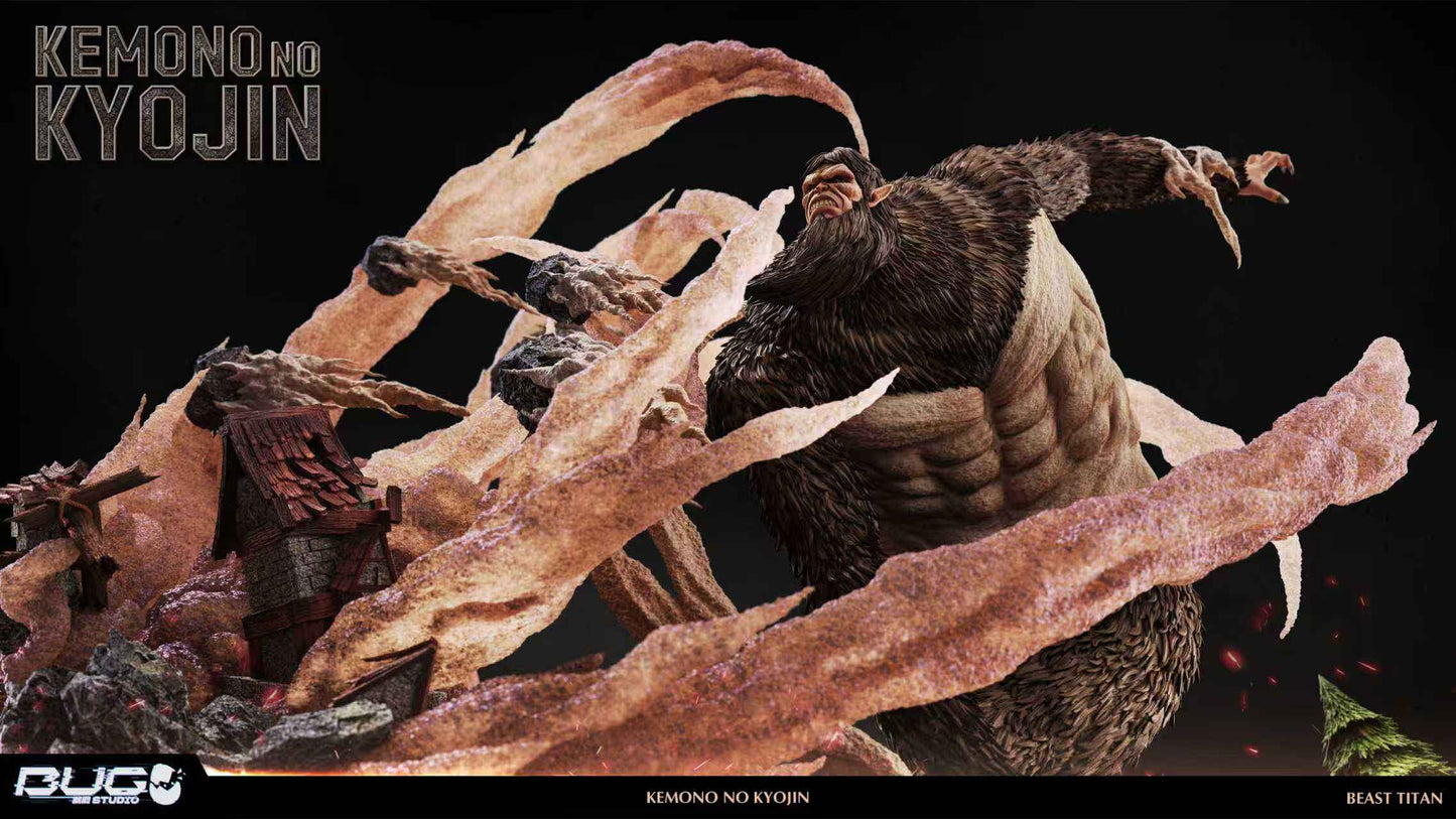 Attack on Titan BUG Studio Beast Titan Zeke Jaeger Resin Statue