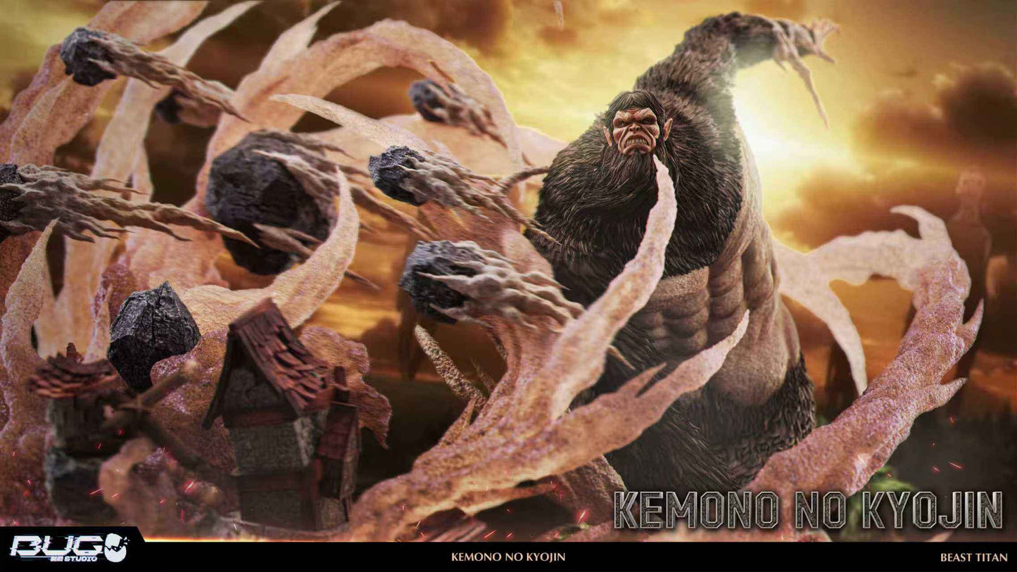 Attack on Titan BUG Studio Beast Titan Zeke Jaeger Resin Statue
