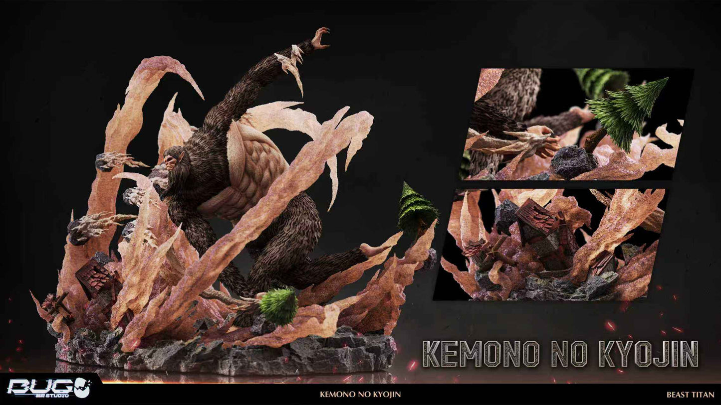 Attack on Titan BUG Studio Beast Titan Zeke Jaeger Resin Statue