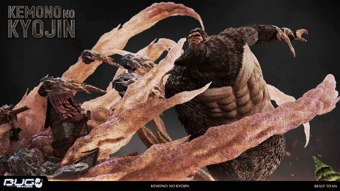 Attack on Titan BUG Studio Beast Titan Zeke Jaeger Resin Statue