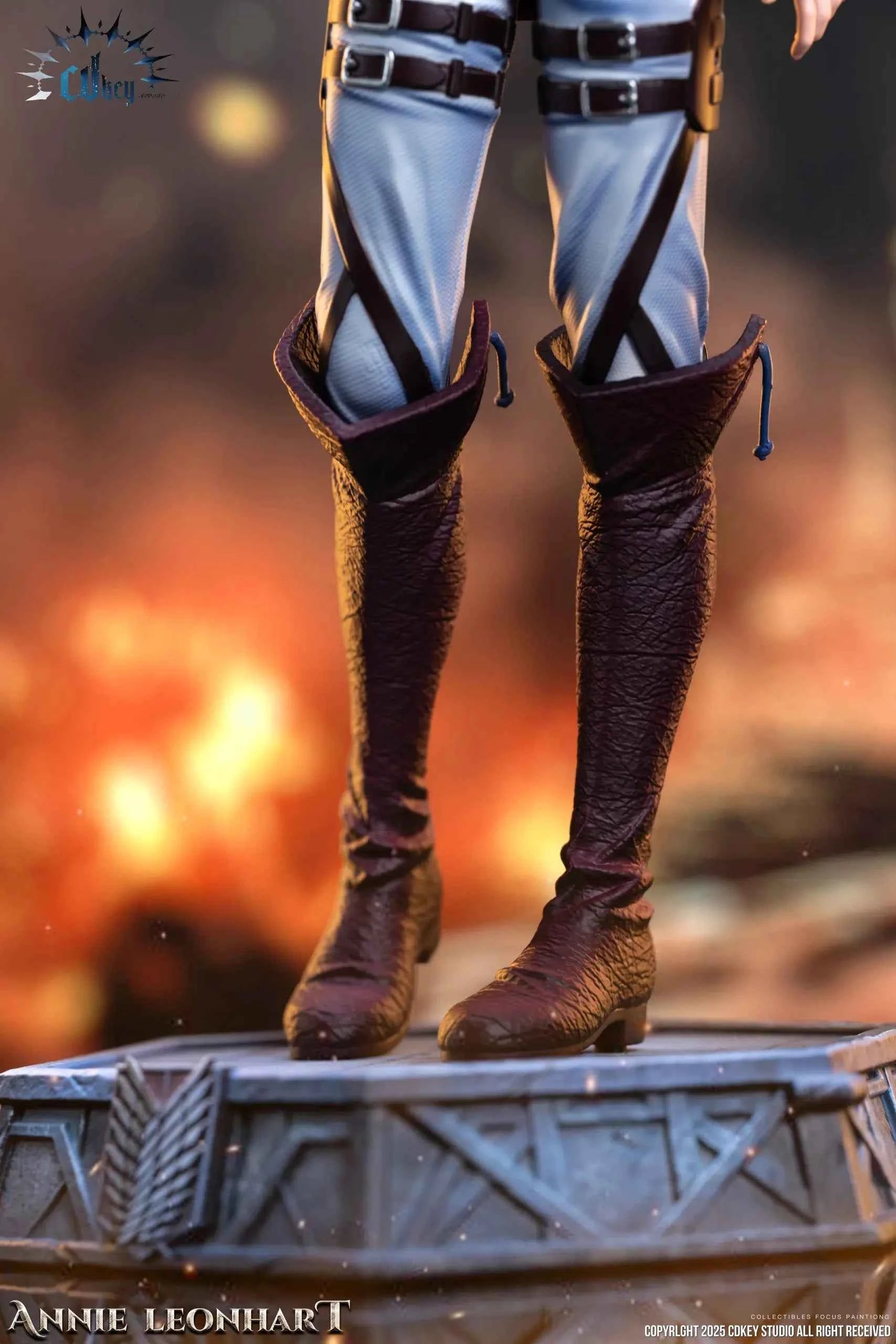 Attack on Titan Cdkey Studio Annie Leonhart Resin Statue