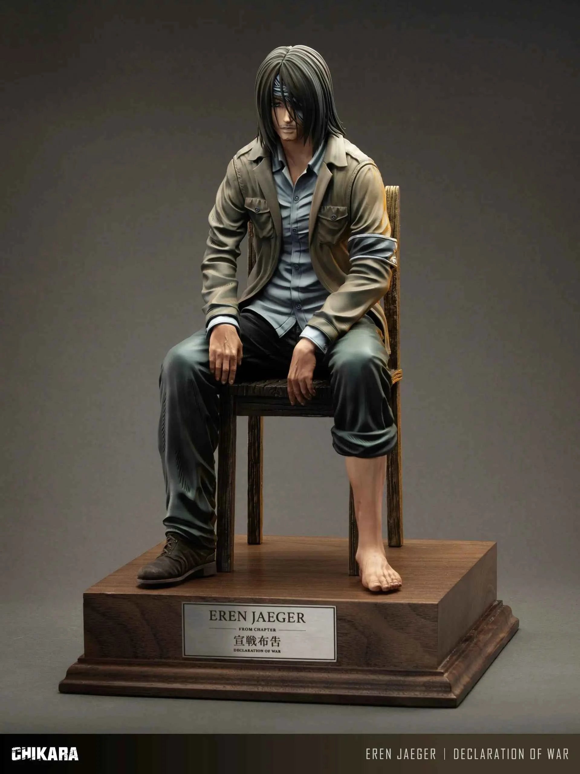 Attack on Titan Chikara Studio Eren Jaeger Resin Statue