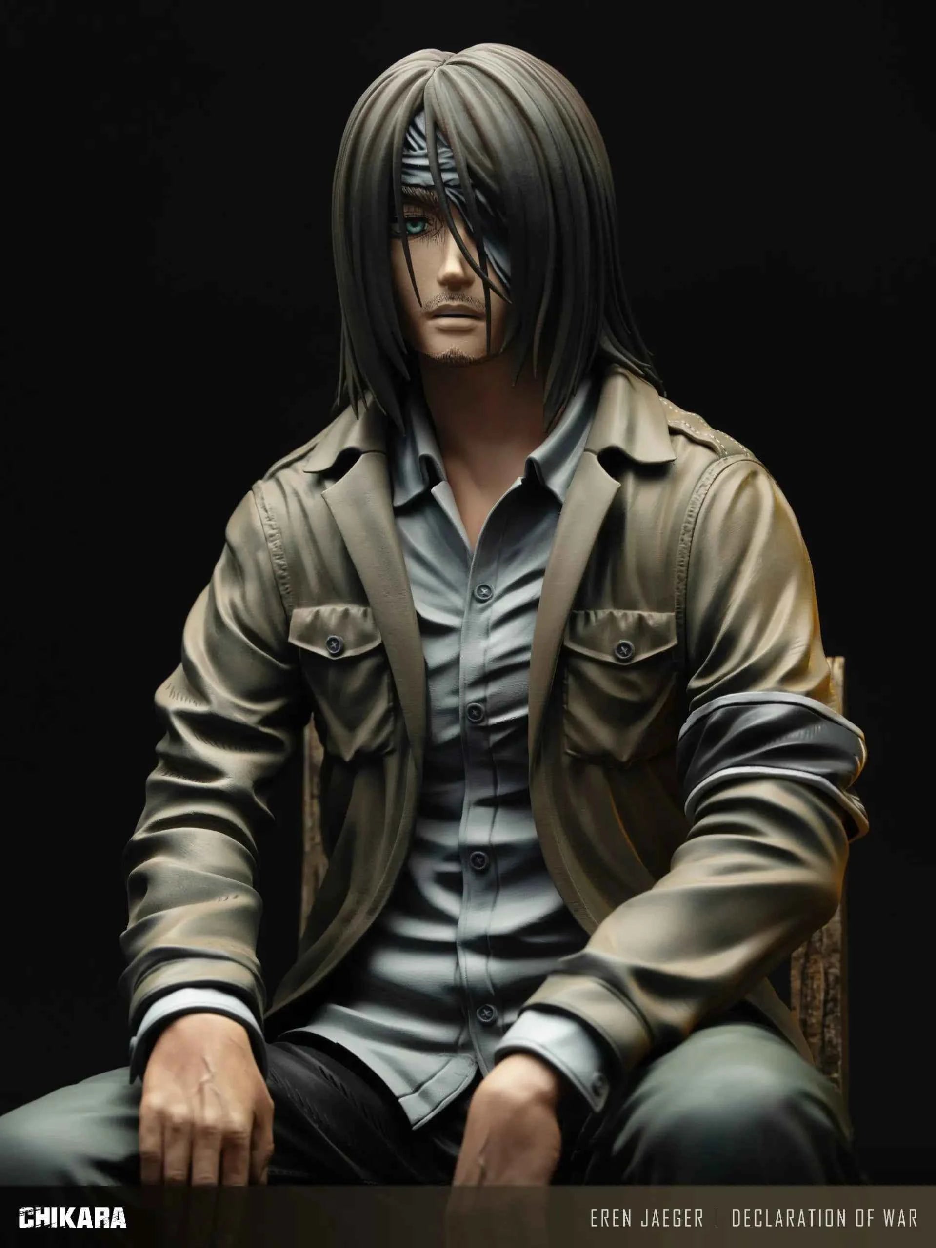 Attack on Titan Chikara Studio Eren Jaeger Resin Statue