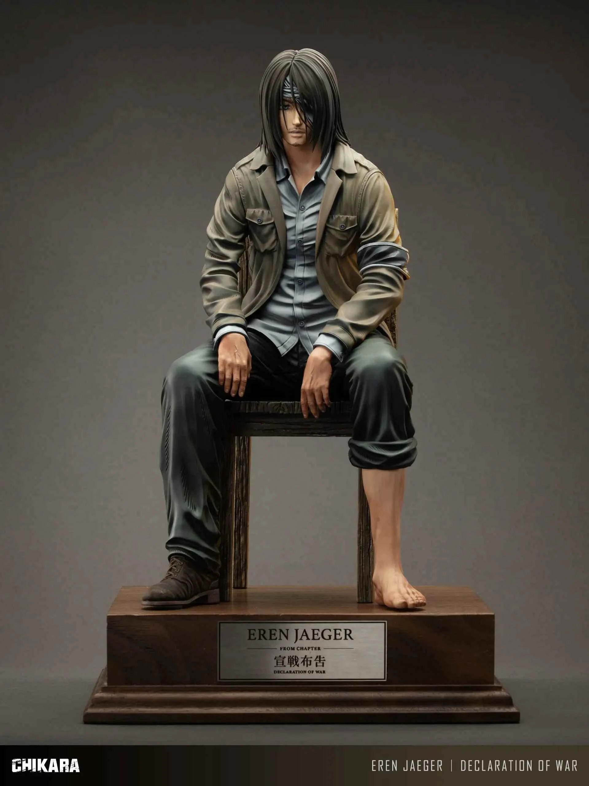 Attack on Titan Chikara Studio Eren Jaeger Resin Statue