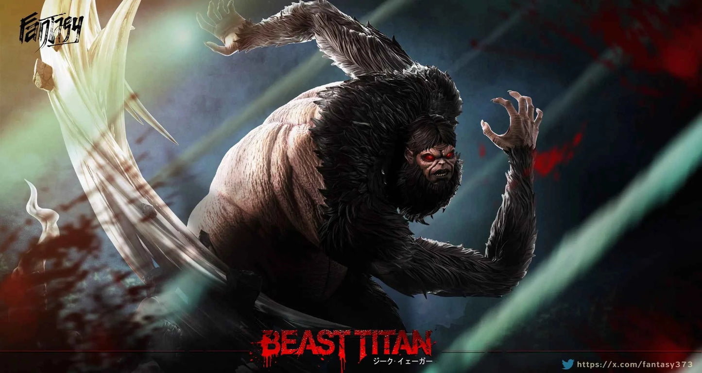 Attack on Titan Fantasy Studio Beast Titan Zeke Jaeger Resin Statue