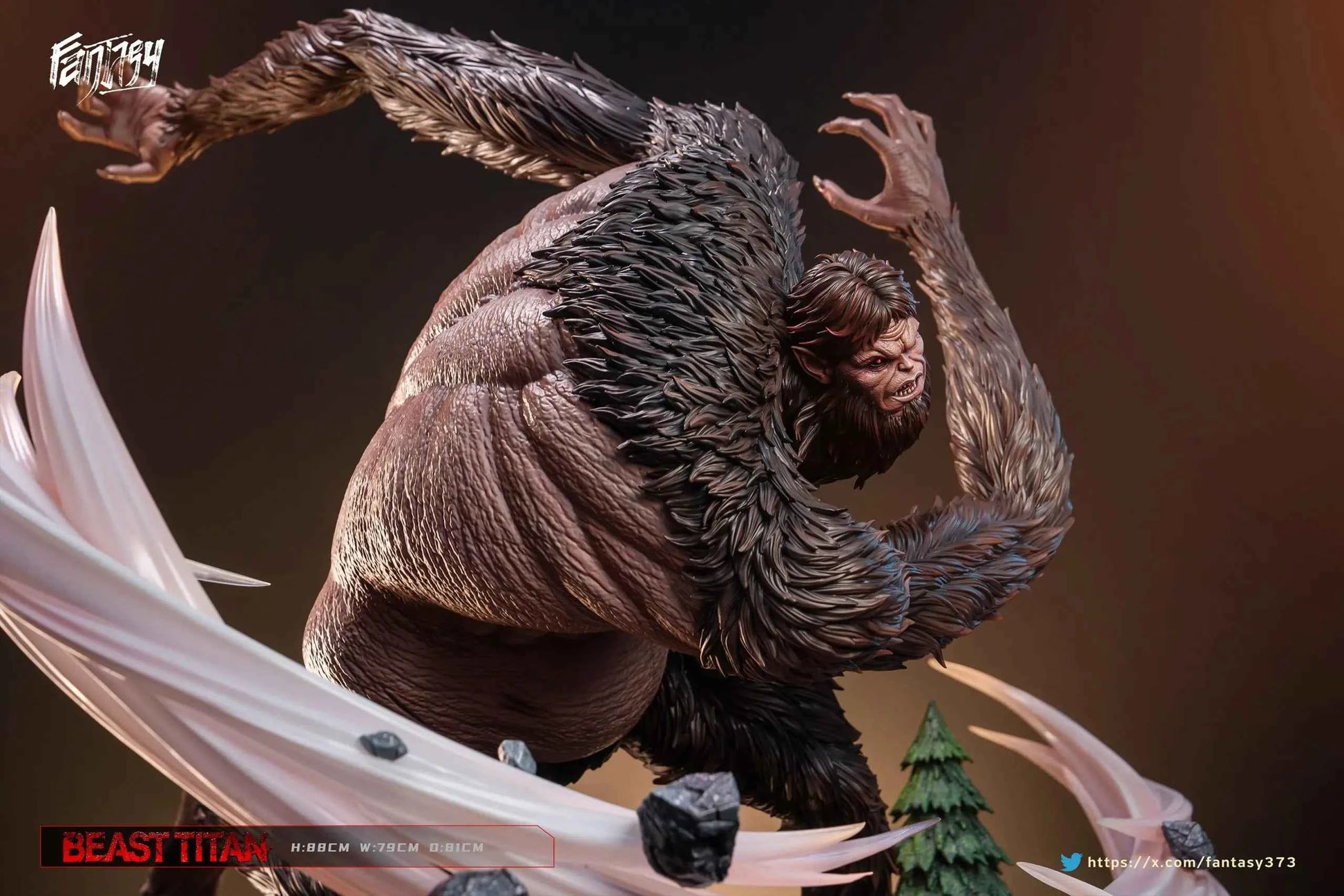 Attack on Titan Fantasy Studio Beast Titan Zeke Jaeger Resin Statue