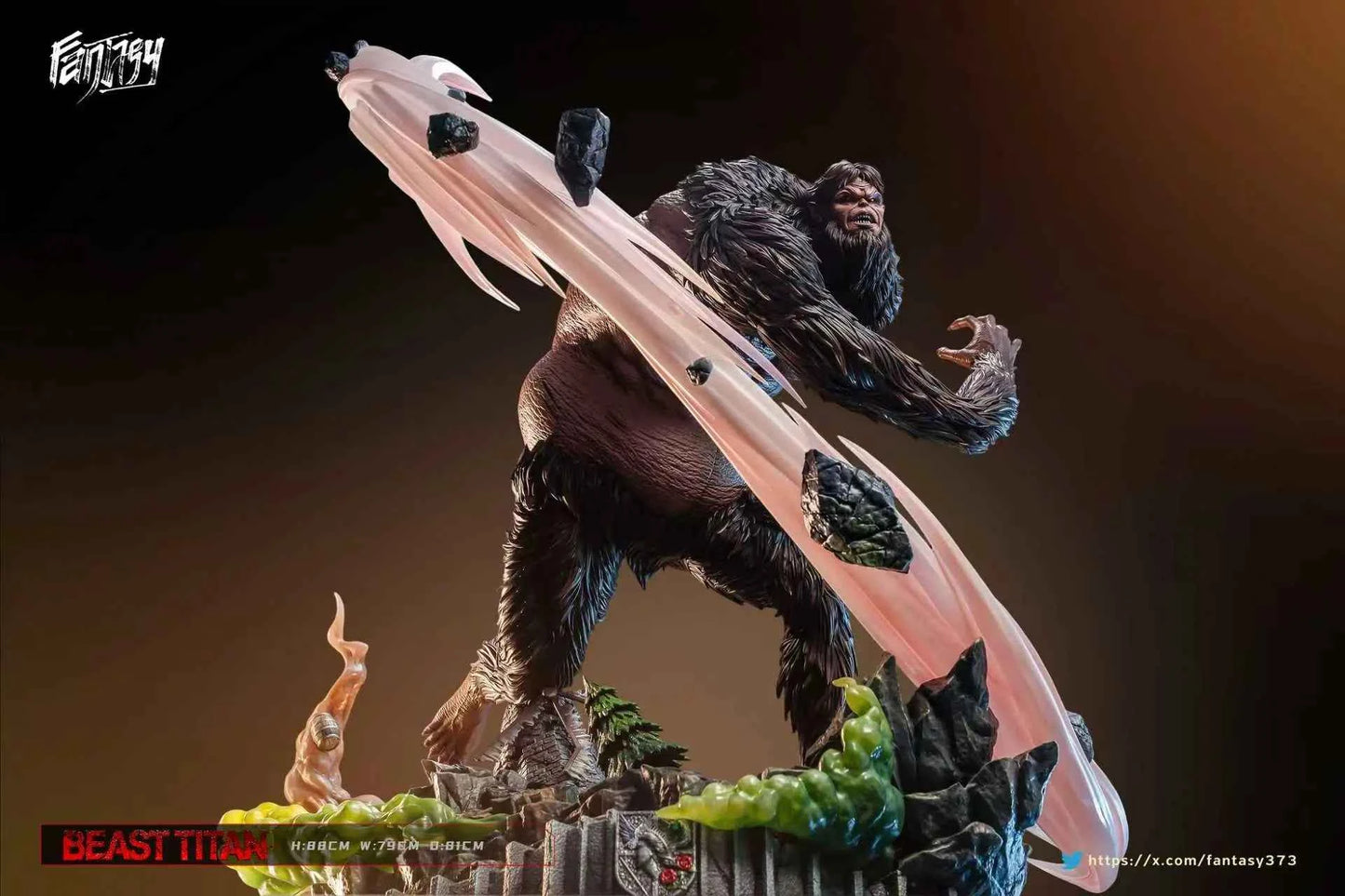 Attack on Titan Fantasy Studio Beast Titan Zeke Jaeger Resin Statue