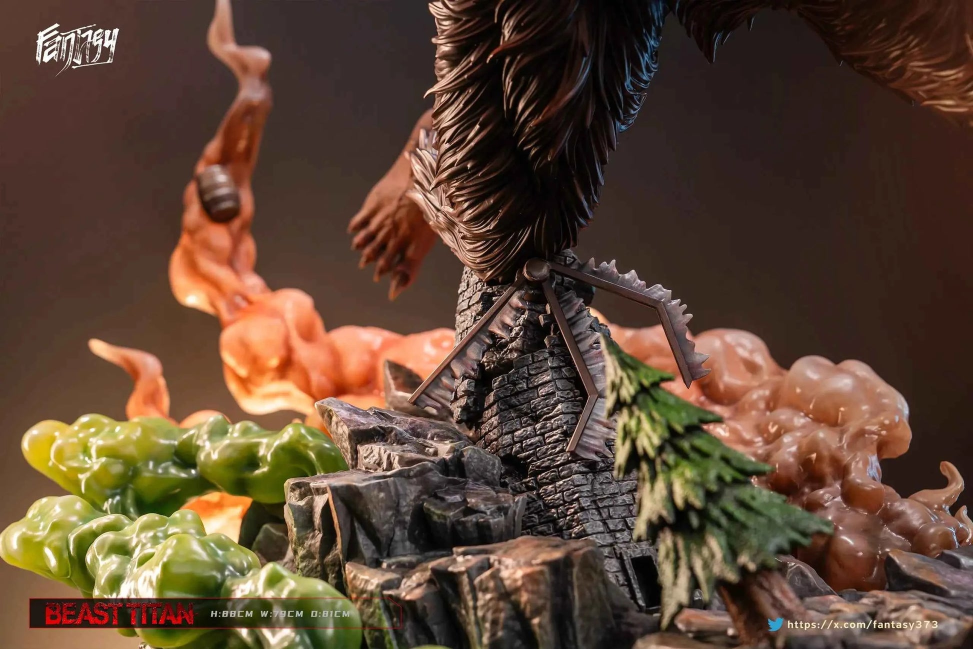 Attack on Titan Fantasy Studio Beast Titan Zeke Jaeger Resin Statue