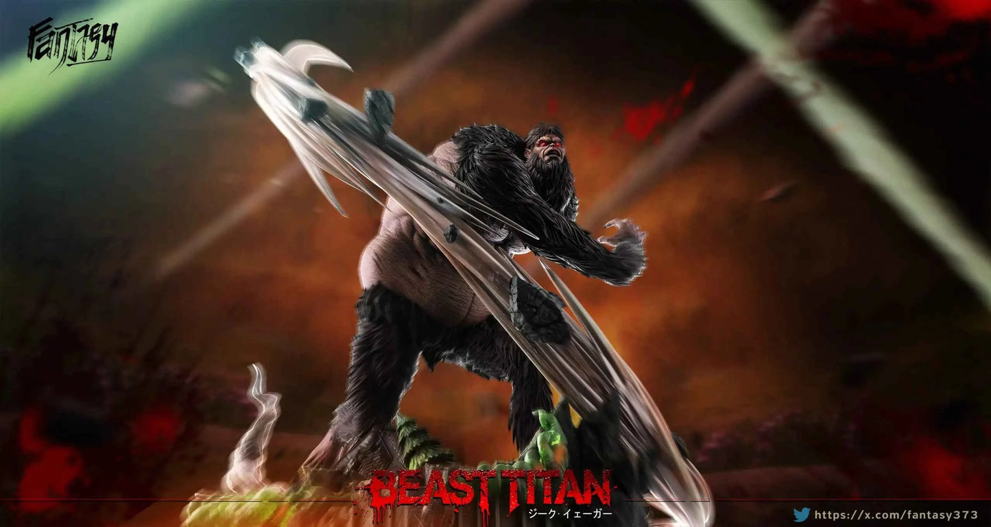 Attack on Titan Fantasy Studio Beast Titan Zeke Jaeger Resin Statue