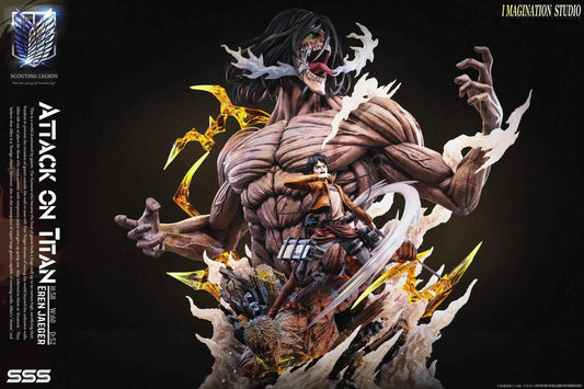 Attack on Titan Imagination Studio Eren Jaeger Resin Statue