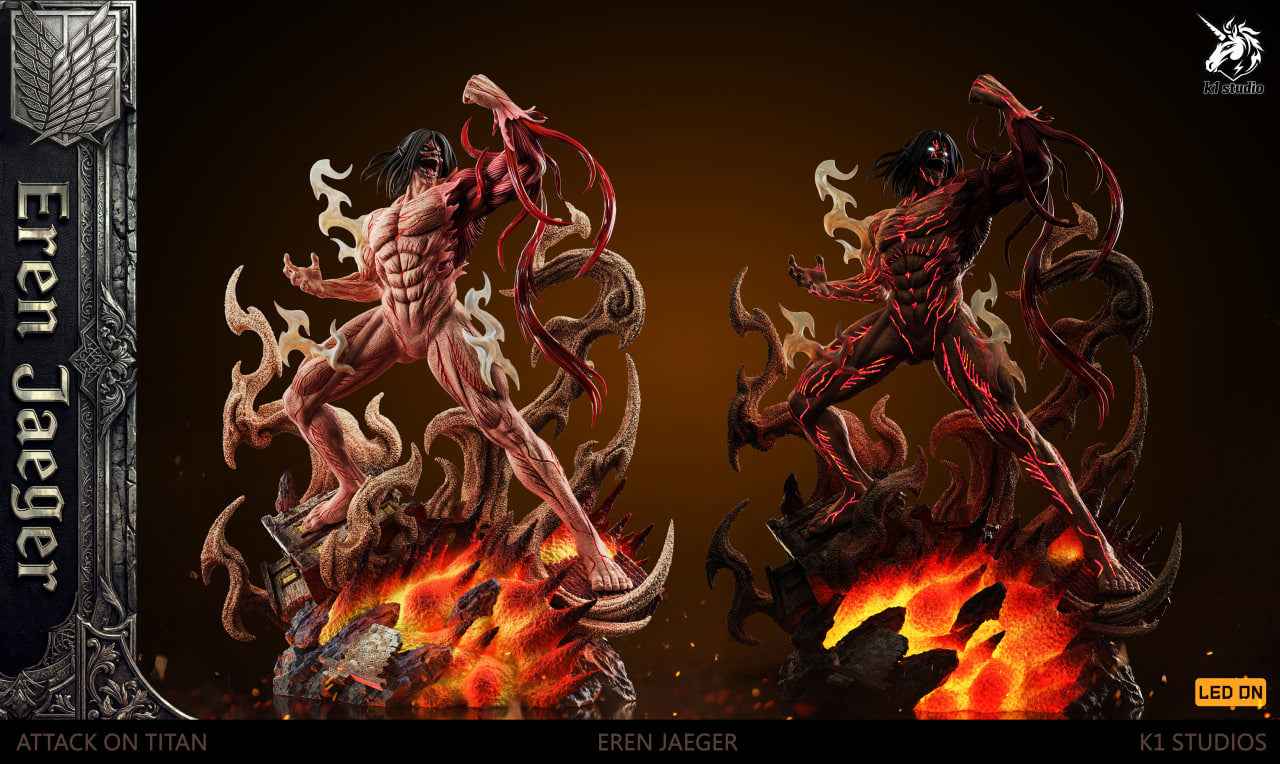 Attack on Titan K1 Studio Eren Jaeger Resin Statue