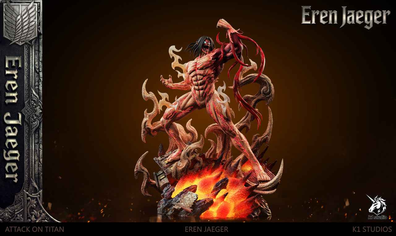 Attack on Titan K1 Studio Eren Jaeger Resin Statue