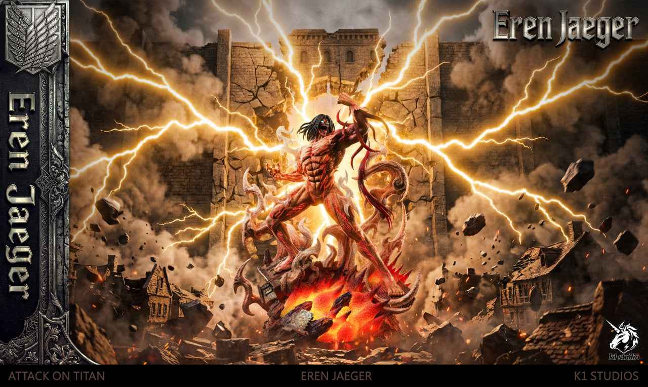 Attack on Titan K1 Studio Eren Jaeger Resin Statue