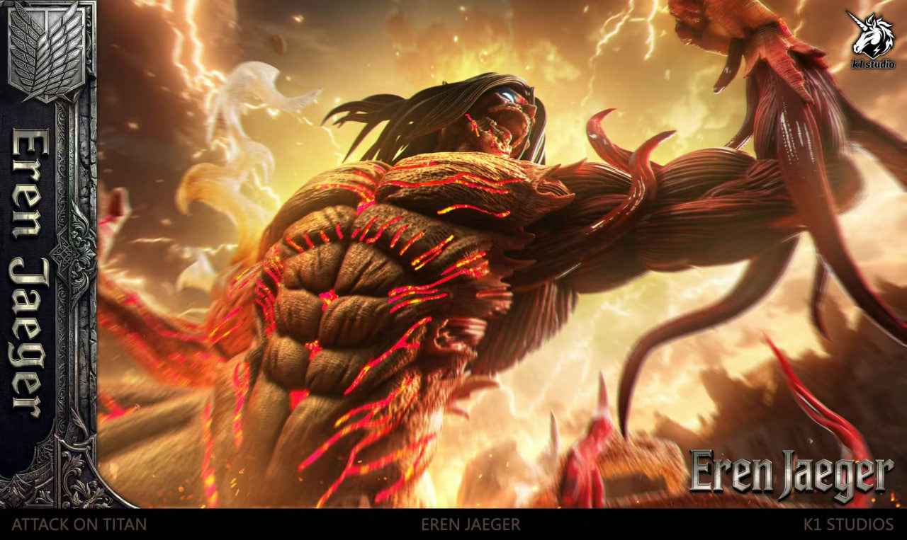 Attack on Titan K1 Studio Eren Jaeger Resin Statue