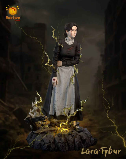 Attack on Titan Model Power Studio Lara Tybur Transformation Resin Statue