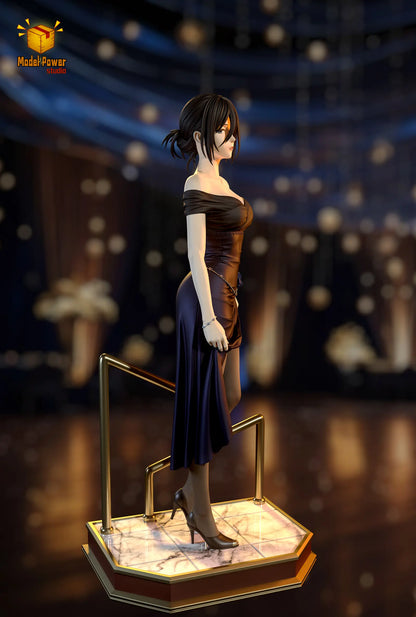 Attack on Titan Model Power Studio Mikasa Ackerman Resin Statue