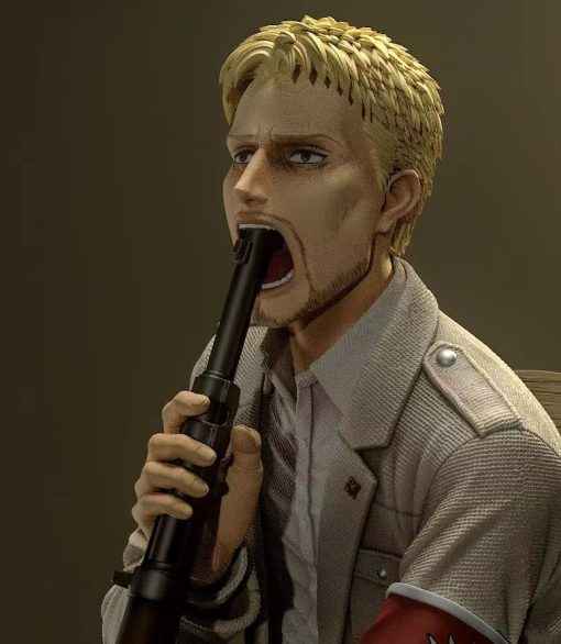 Attack on Titan Model Power Studio Reiner Braun Resin Statue