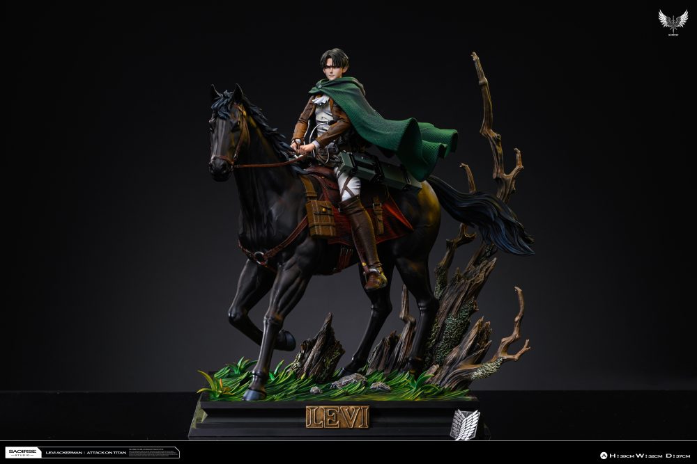 Attack on Titan Saoirse Studio Go Captain Levi Ackerman Resin Statue