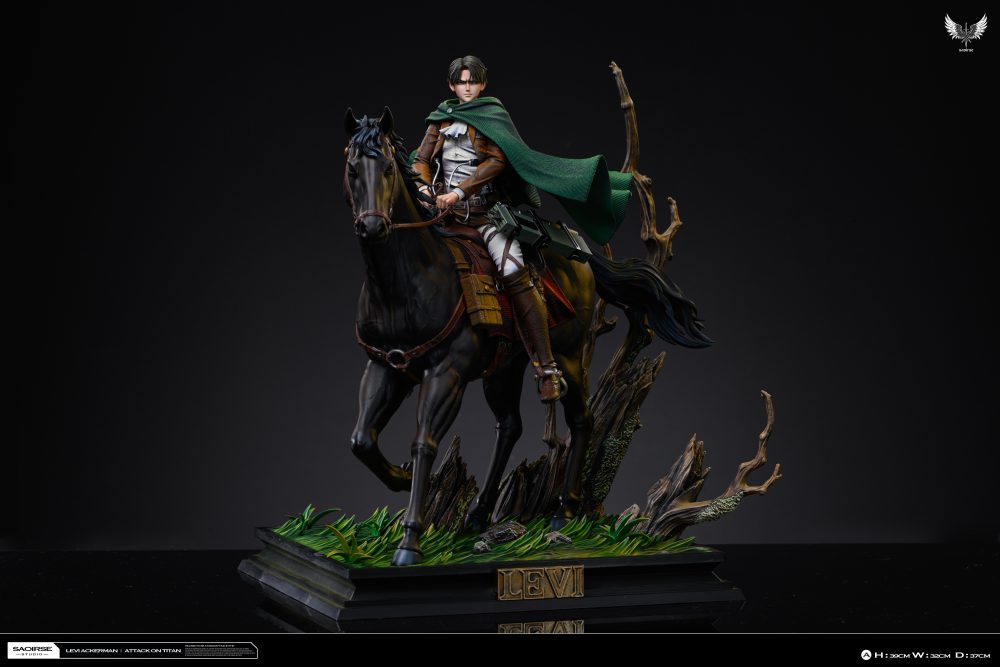 Attack on Titan Saoirse Studio Go Captain Levi Ackerman Resin Statue