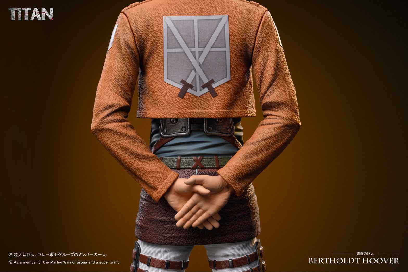Attack on Titan Titan Studio Bertholdt Hoover & Reiner Braun Resin Statue