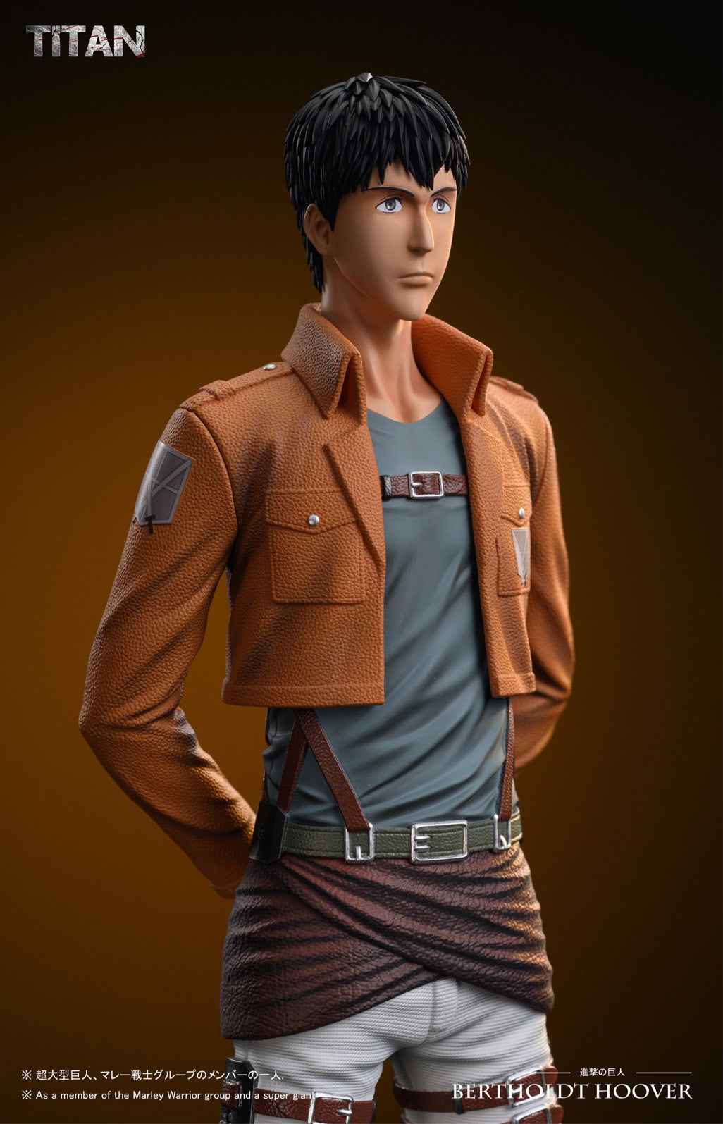 Attack on Titan Titan Studio Bertholdt Hoover & Reiner Braun Resin Statue