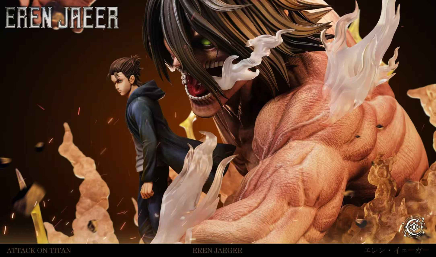 Attack on Titan Void Studio Eren Yeager "Eren vs. Pieck Vol.1" 1/6 Resin Statue (PayPal Fees and Shipping Costs Included)