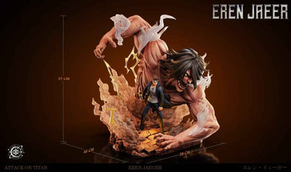 Attack on Titan Void Studio Eren Yeager "Eren vs. Pieck Vol.1" 1/6 Resin Statue (PayPal Fees and Shipping Costs Included)