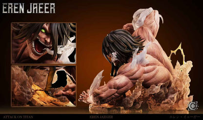Attack on Titan Void Studio Eren Yeager "Eren vs. Pieck Vol.1" 1/6 Resin Statue (PayPal Fees and Shipping Costs Included)