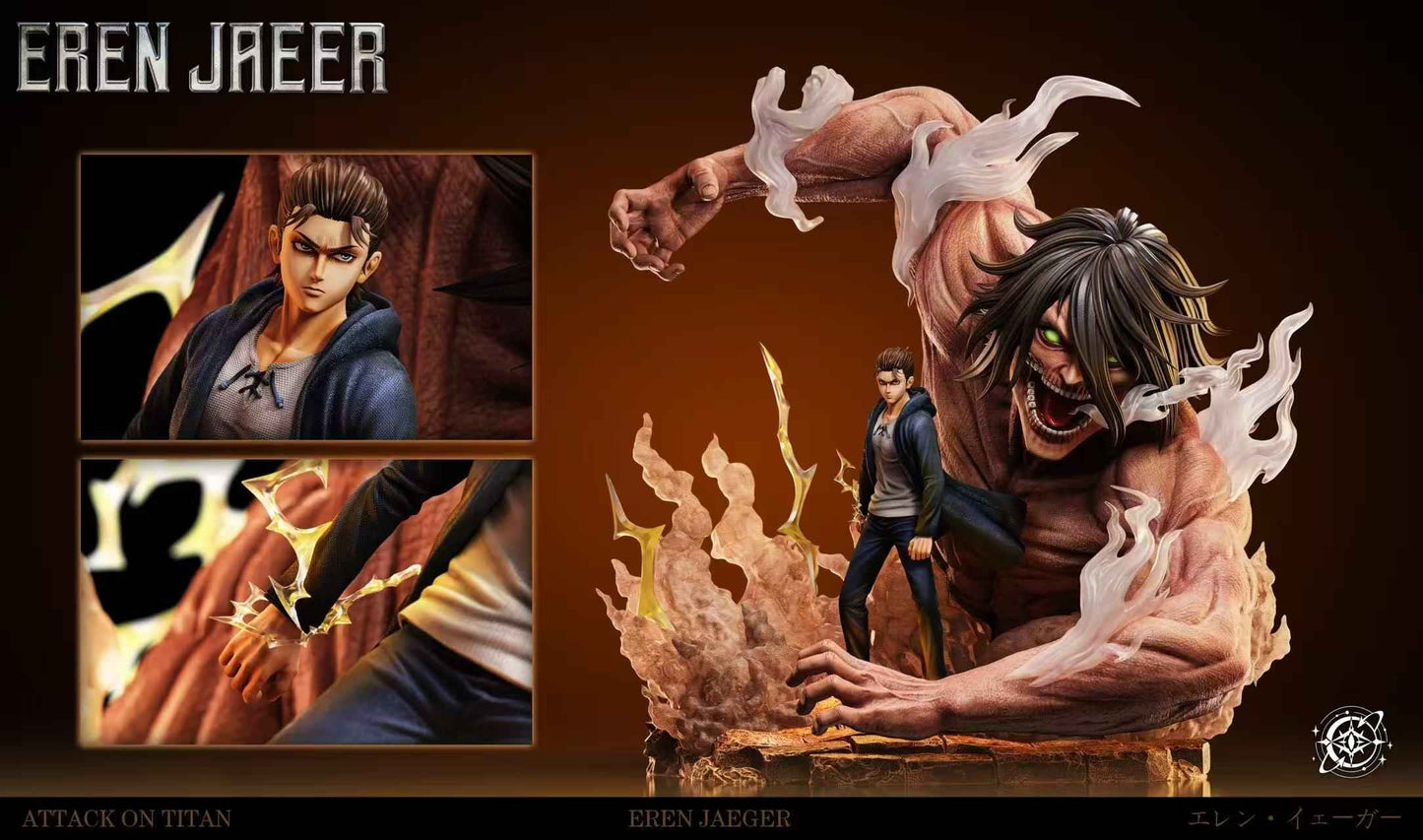 Attack on Titan Void Studio Eren Yeager "Eren vs. Pieck Vol.1" 1/6 Resin Statue (PayPal Fees and Shipping Costs Included)