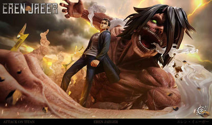 Attack on Titan Void Studio Eren Yeager "Eren vs. Pieck Vol.1" 1/6 Resin Statue (PayPal Fees and Shipping Costs Included)
