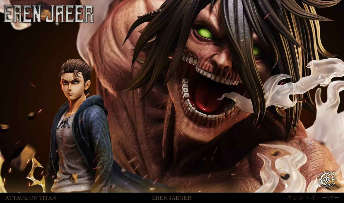 Attack on Titan Void Studio Eren Yeager "Eren vs. Pieck Vol.1" 1/6 Resin Statue (PayPal Fees and Shipping Costs Included)