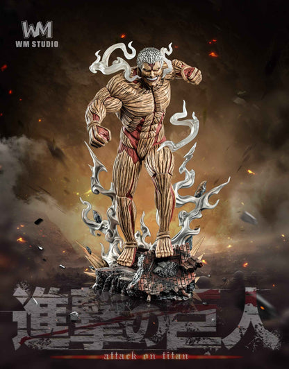 Attack on Titan ~ WM Studio ~ The Armored Titan Reiner Braun ~ Resin Statue
