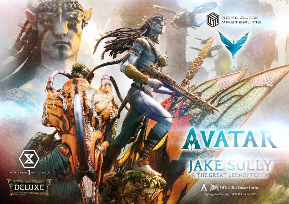 Avatar Prime 1 Studio Jake Sully & The Great Leonopteryx REMAVTR-01 1/4 Licensed Resin Statue