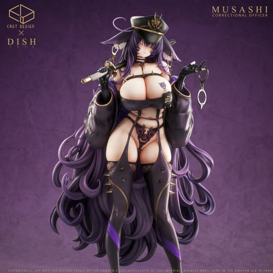 Azur Lane Cast Design Studio Twin Police Sisters Musashi Resin Statue