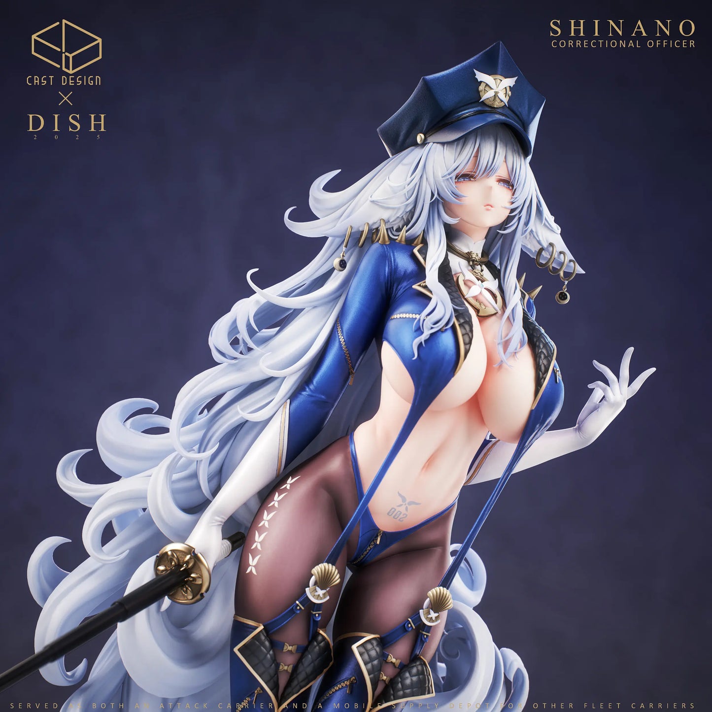 Azur Lane Cast Design Studio Twin Police Sisters Shinano Resin Statue