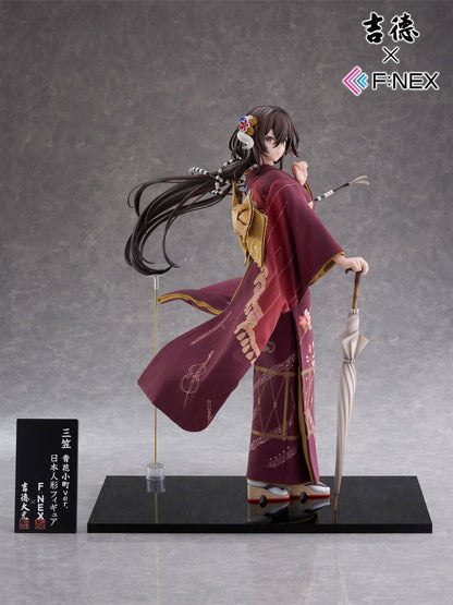 Azur Lane FuRyu & Yoshitoku Mikasa F:Nex 1/4 Beauty in Indigo ver. Nihon Ningyou Licensed PVC Figure