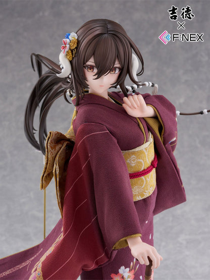 Azur Lane FuRyu & Yoshitoku Mikasa F:Nex 1/4 Beauty in Indigo ver. Nihon Ningyou Licensed PVC Figure