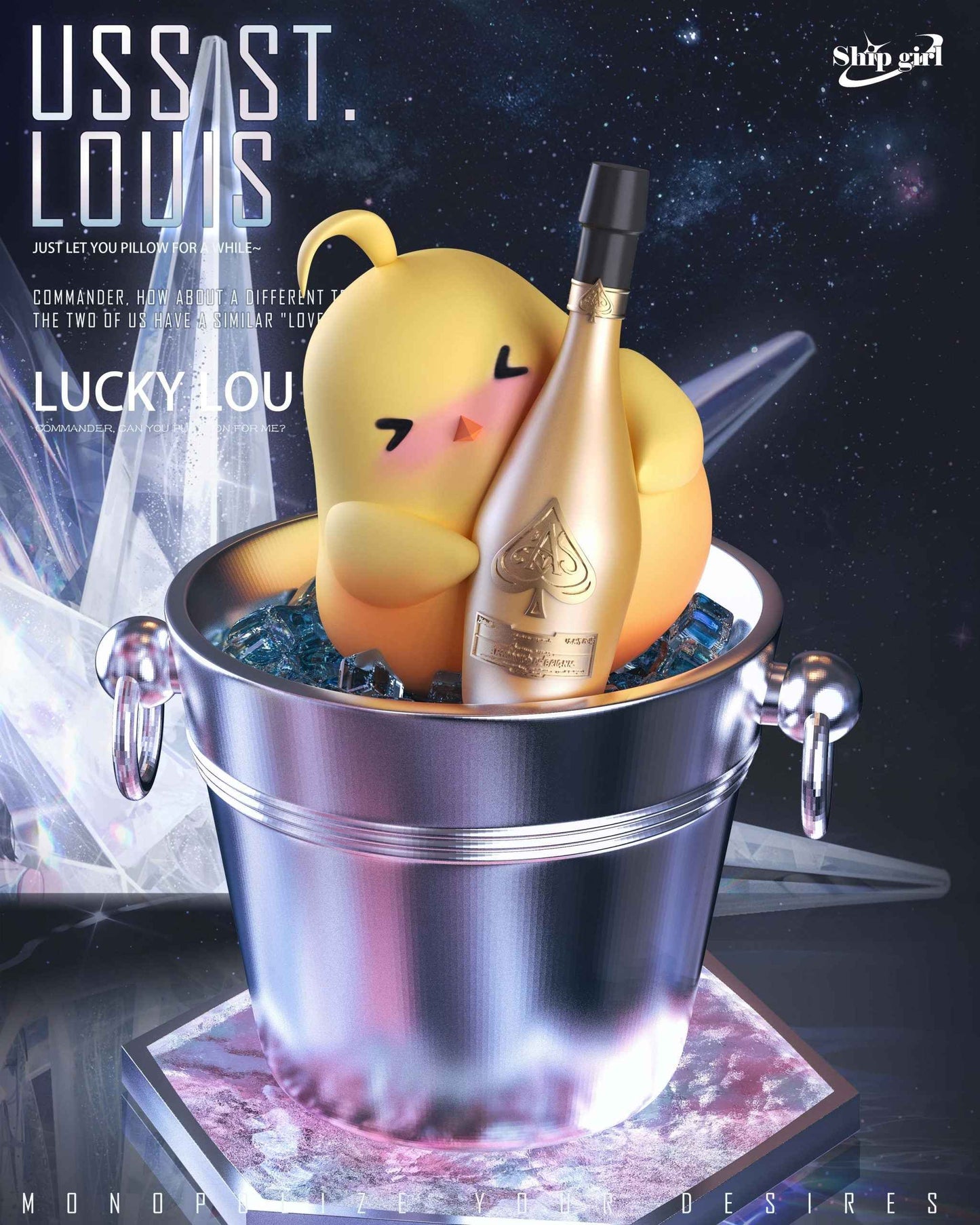 Azur Lane Ship Girl Studio USS St. Louis Resin Statue