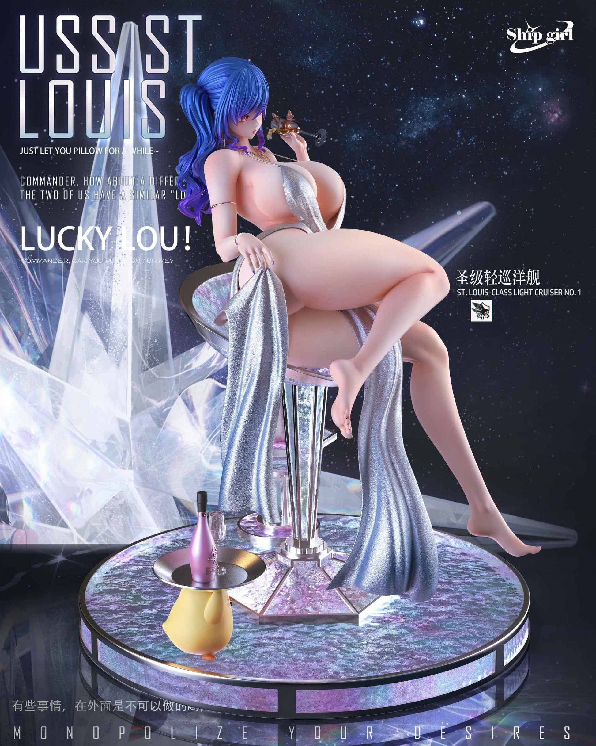 Azur Lane Ship Girl Studio USS St. Louis Resin Statue