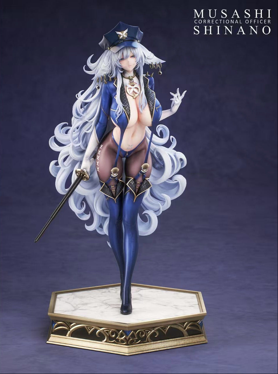 Azur Lane Cast Design Studio Twin Police Sisters Shinano Resin Statue