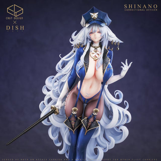 Azur Lane Cast Design Studio Twin Police Sisters Shinano Resin Statue