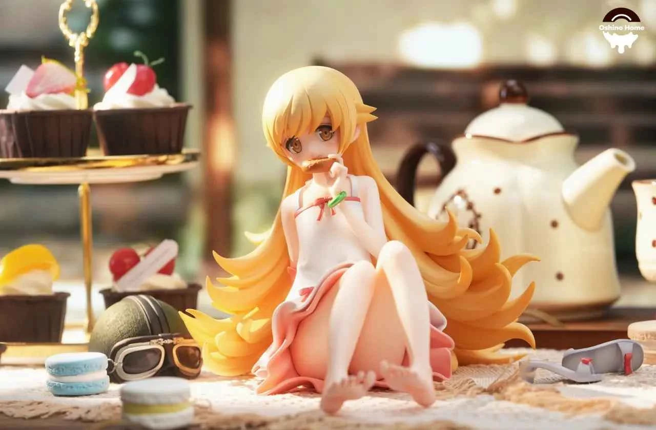 Bakemonogatari Oshino Home Studio Oshino Shinobu Monogatari Series Resin Statue