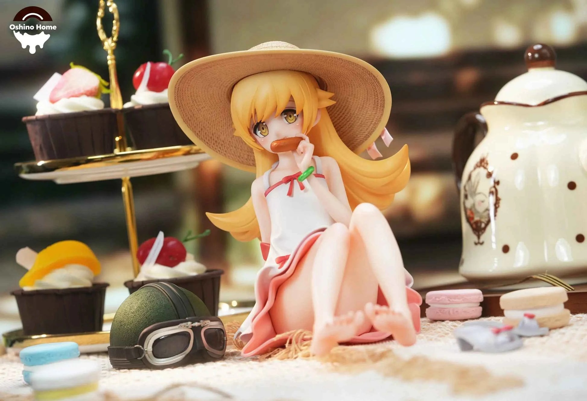 Bakemonogatari Oshino Home Studio Oshino Shinobu Monogatari Series Resin Statue