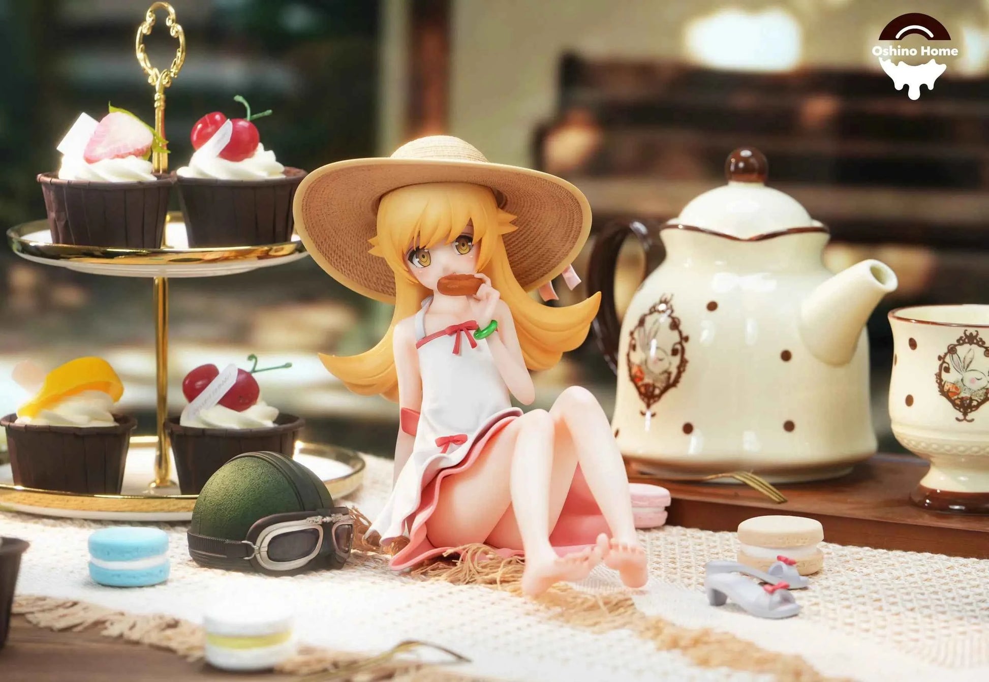 Bakemonogatari Oshino Home Studio Oshino Shinobu Monogatari Series Resin Statue