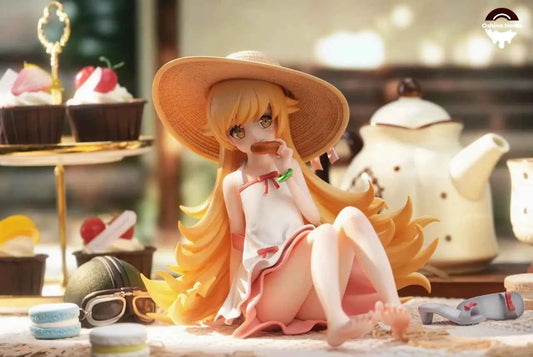 Bakemonogatari Oshino Home Studio Oshino Shinobu Monogatari Series Resin Statue