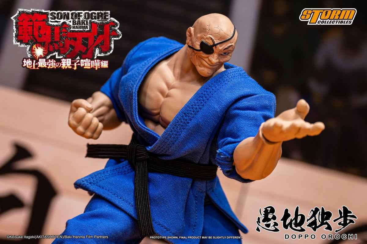 Baki the Grappler Storm Collectibles Doppo Orochi Special Edition KIBK06SP Licensed Action Figure