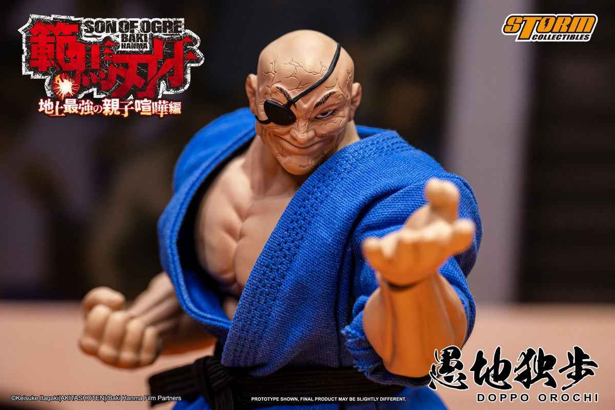 Baki the Grappler Storm Collectibles Doppo Orochi Special Edition KIBK06SP Licensed Action Figure
